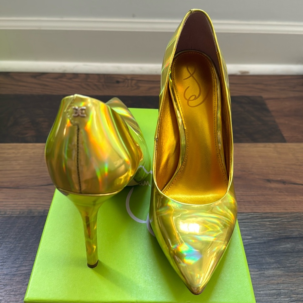 Mimosa Gold Sam Edelman Hazel Pumps size 8.5